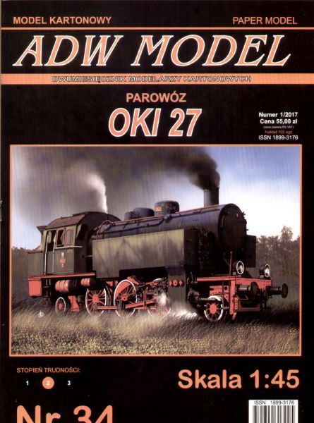 Vorortverkehr-Dampflok OKl 27 (1928-33) 1:45 übersetzt