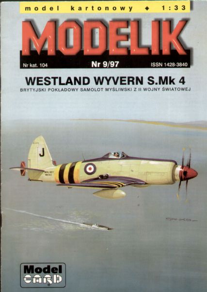 Westland Wyvern S.Mk.IV (HMS Eagle, 1956) 1:33