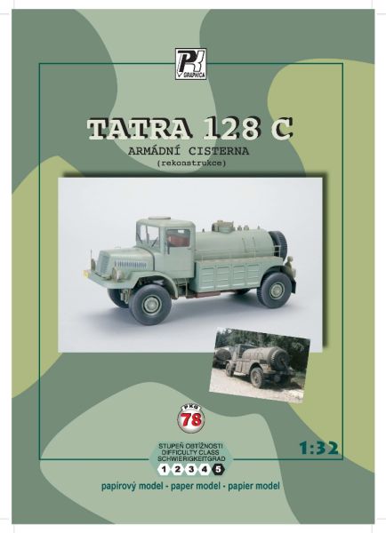 Zysterne Tatra 128 Tschechoslowakischer Armee 1:32