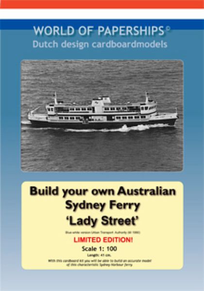 australische Fähre aus Sydney „Lady Street“ (1980-1989) 1:100