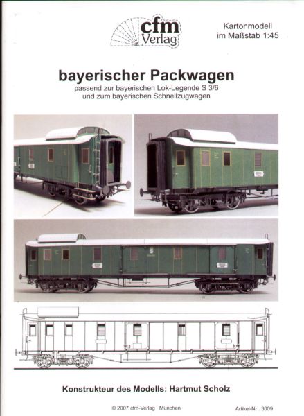 bayerischer Packwagen 1:45 deutsche Anleitung