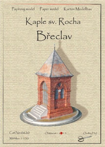Břeclav - Kaple sv.Rocha  (Kapelle des hl. Rocha in Břeclav) 1:150