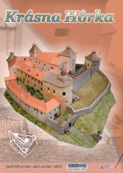Burg Krasna Horka,  1:300