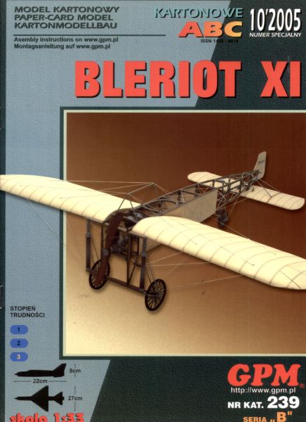 der Ärmelkanal-Bezwinger: Bleriot XI (1909) 1:33