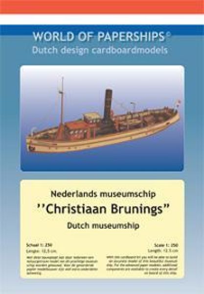 holländisches Museumsschiff Christiaan Brunings (1900) 1:250