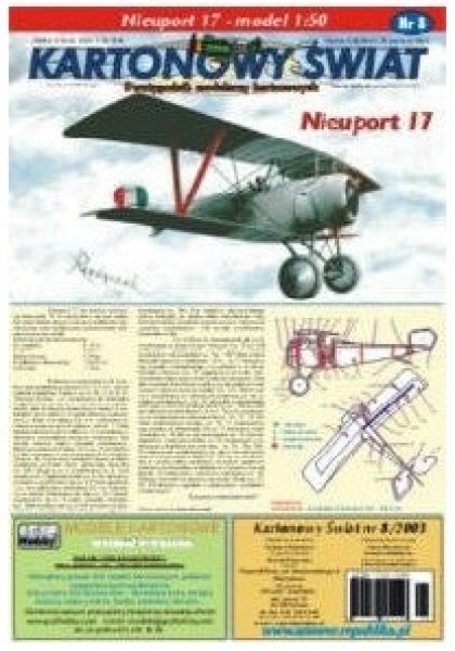 Jagdflugzeug Nieuport 17 "Rene" 1:50