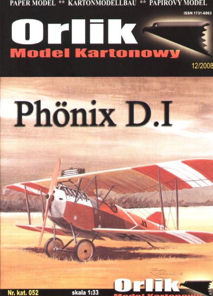 k.u.k.-Jagdflugzeug Phönix D.I (1917) 1:33 präzise