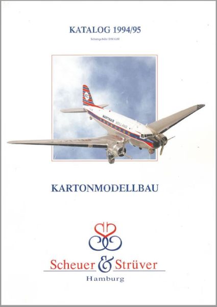 Modellbau-Katalog Scheuer & Strüver 1994/1995