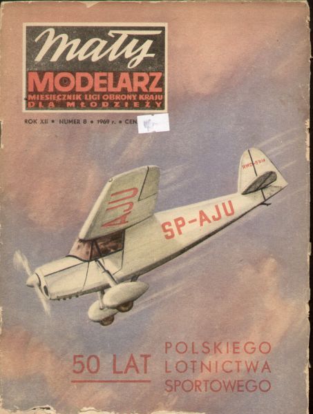 polnisches Fernreiseflugzeug RWD-5bis (1933) 1:25