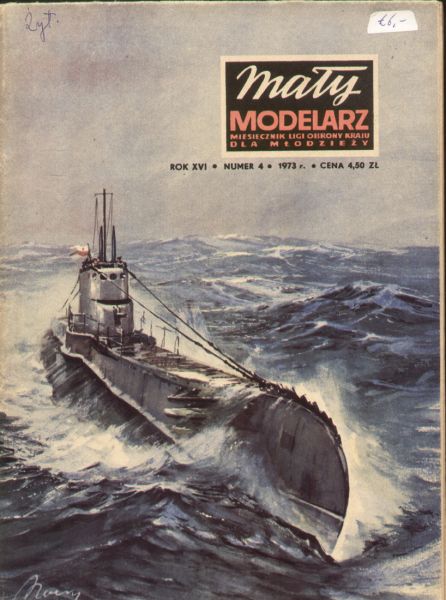 polnisches U-Boot ORP Orzel (1939) 1:150