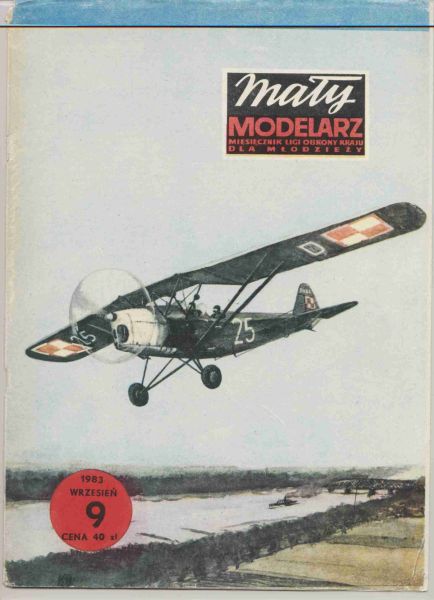 polnisches Verbindungsflugzeug RWD-8 PWS (1937) 1:33