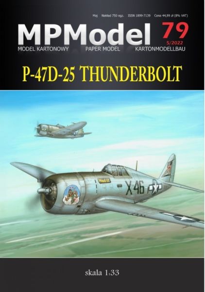 Republic P-47D-25 Thunderbolt „Had it“ (86th FS, 79th FG der USAAF) 1:33