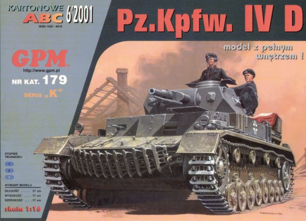 riesiger Pz.Kpfw.IV Ausf.D 1:16 ANGEBOT