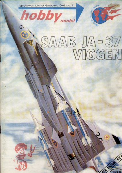 schwedische Saab JA-37 Viggen 1:33