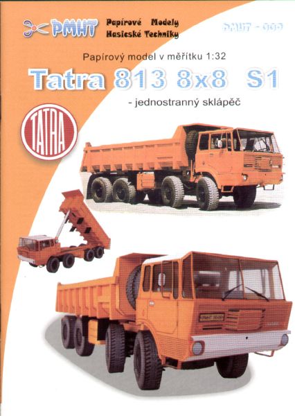 schwerer Kippwagen Tatra T813 8x8 S1 1:32