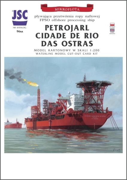 Schwimmende Rafinerie Petrojarl Cidade de... 1:200 übersetzt