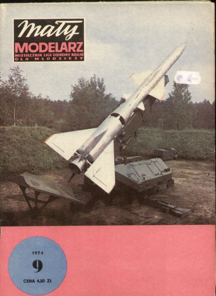sowjetischer Flak-Raketenkörper mit Abschussrampe  1:33 (MM 9/74)