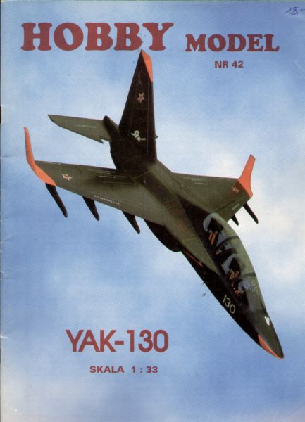 sowjetischer Trainer Jakowlew Jak-130 (1995) 1:33 REPRINT
