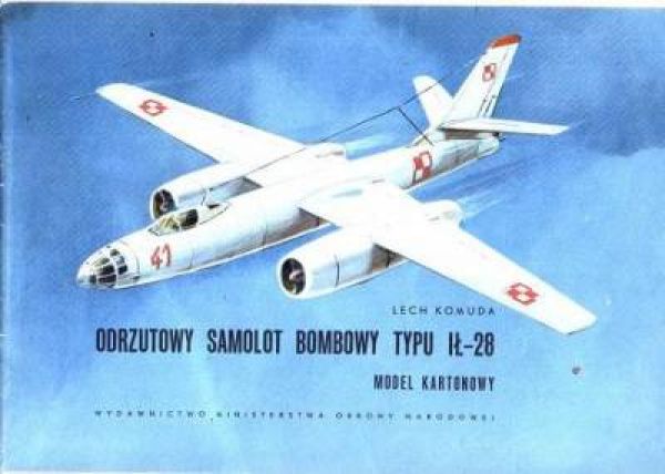 sowjetischer taktischer Bomber Iljuschin IL-28 1:40 äußerst selten