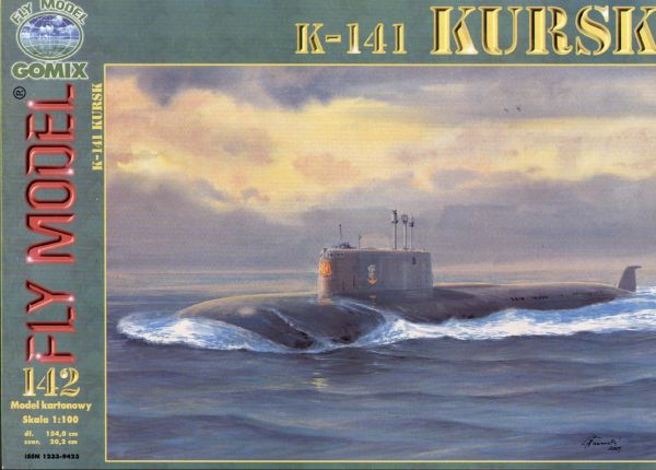 sowjetisches Atom-U-Boot K-141 KURSK 1:100 übersetzt