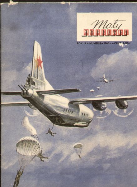 sowjetisches Transportflugzeug Antonow An-12 1:75 selten