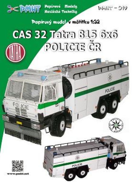 tschechischer Polizeiräumwagen CAS 32 Tatra 815 6x6 1:32