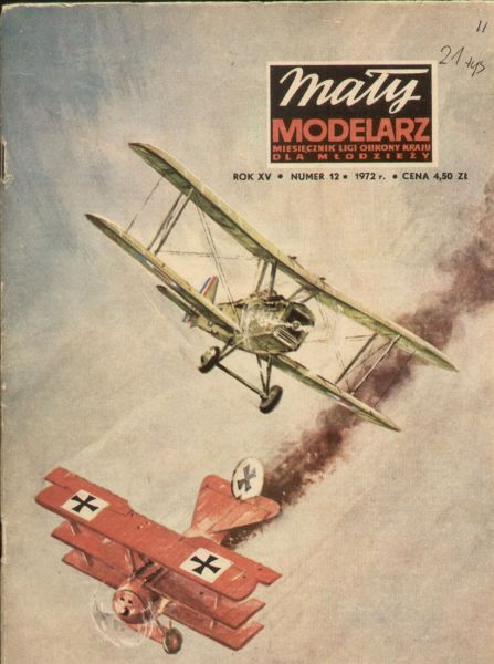 zwei gegnerische Jäger aus dem 1.WK: Fokker Dr.I & Se-5a 1:33