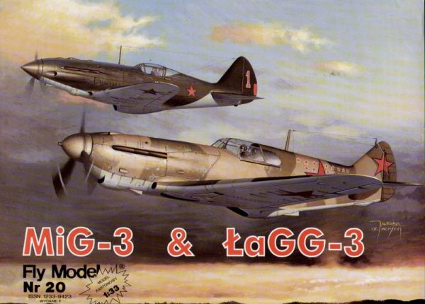 zwei sowjetische Jäger: Mikoyan MiG-3 & Lagg-3 1:33