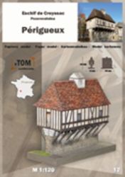Beobachtungsposten Eschif von Creyssac aus Perigueux / Frankreich aus dem Jahr 1347 1:120