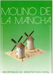 2 der bekanntesten Windmühlen der Welt: molino de la mancha (Windmühlen von Consuegra)