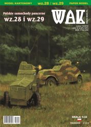 2 polnische Panzerwagen aus dem Ende der 1920ern: wz.28 und wz.29 1:32