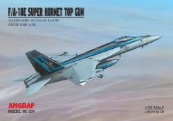 F/A-18E Super Hornet Top Gun der Fighter Weapons School der US NAVY (aus dem Kinofilm) 1:33 extrem