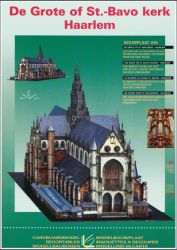 Die Große oder St.-Bavo-Kirche (Grote of Sint-Bavokerk) aus Haarlem / Niederlande 1:300, ANGEBOT