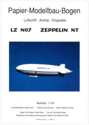 Luftschiff Zeppelin NT (Zeppelin Neue Technologie) LZ N07 aus dem Jahre 2006 1:120