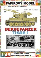 Bergepanzer Tiger I (sPzAbt 508., Italien, 1944)