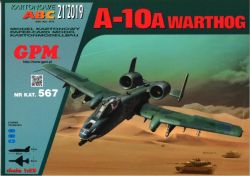 Erdkampfflugzeug Fairchild A-10A Thunderbold II "Warthog" 1:33 extrempräzise, inkl. LC-Spanten-/Detailsatz