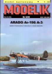 Aufklärungs-Wasserflugzeug Arado Ar-196 A-3 1:33
