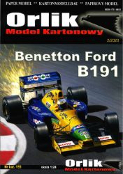 Formel 1 Bolide Benetton B191 in...