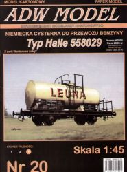 Benzin-Kesselwagen des Typs HALL...