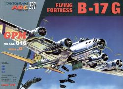Boeing B-17G Flying Fortress 1:33 glänz. Silberdruck, übersetzt!