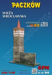 Breslauer Tor aus Patschkau/Paczkow aus dem Jahr 1350 1:120