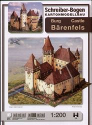 Burg Bärenfels als Kartonmodellb...