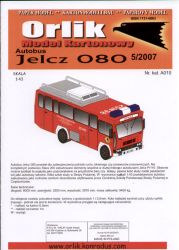 Bus Jelcz 080 (mobile Feuerwehr-Leitstelle) 1:43 einfach