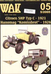 Citroen 5HP Typ C & Hanomag Komi...