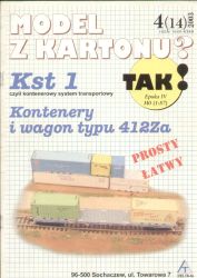 Containerwagen Typ 412ZaTeile: 2...