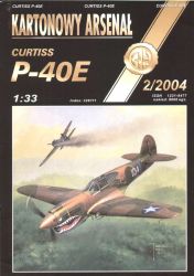 Curtiss P-40E Kittyhawk (1941, China) 1:33