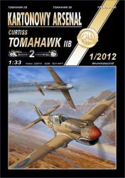 Curtiss Tomahawk IIB in zwei optionalen Bemalungsmustern 1:33