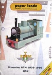 Eine Dampflokomotive der RTM (Ro...