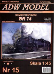 Dampflokomotive Br74 der Fa. Borsig (1905)  1:45