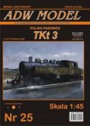 Dampflokomotive TKt 3 (ehem. BR 86) 1:45 extrem